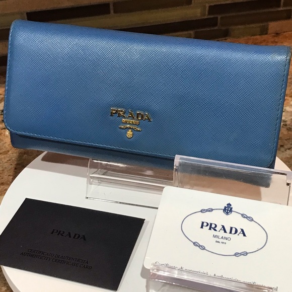 PRADA Saffiano Leather Continental Wallet πππ₯ - Picture 10 of 17